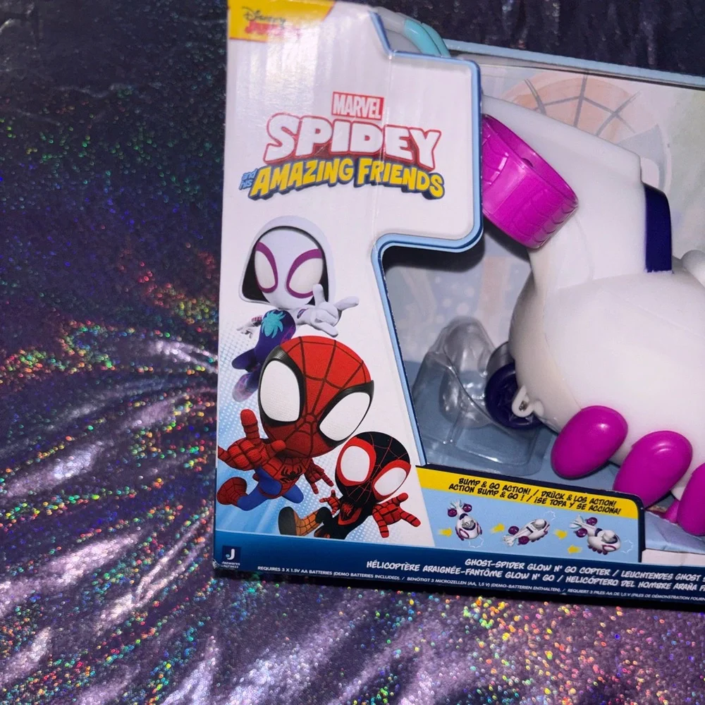 Spidey Ghost Spider Light & Go Copter